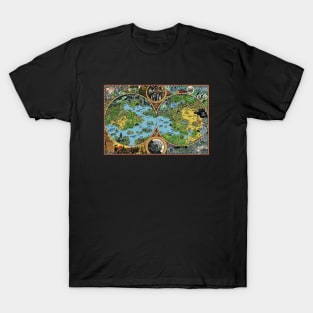 The Dreamlands Map T-Shirt